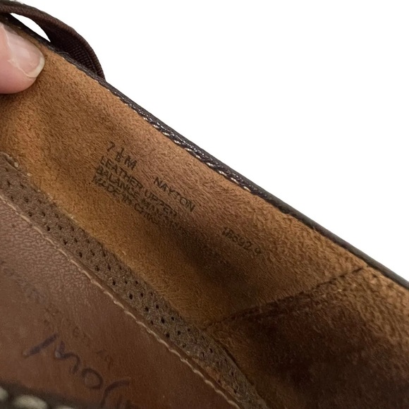 Naturalizer Soul Gift RoundToe Cushioned Flat Simple Knot Black Women’s 7.5 - Picture 7 of 9